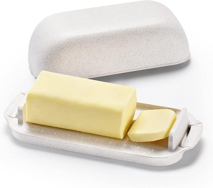 Butter Dish with Lid, Airtight Butter Dish for